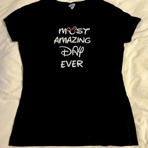 Disney Minnie Mouse shirt “most amazing day”